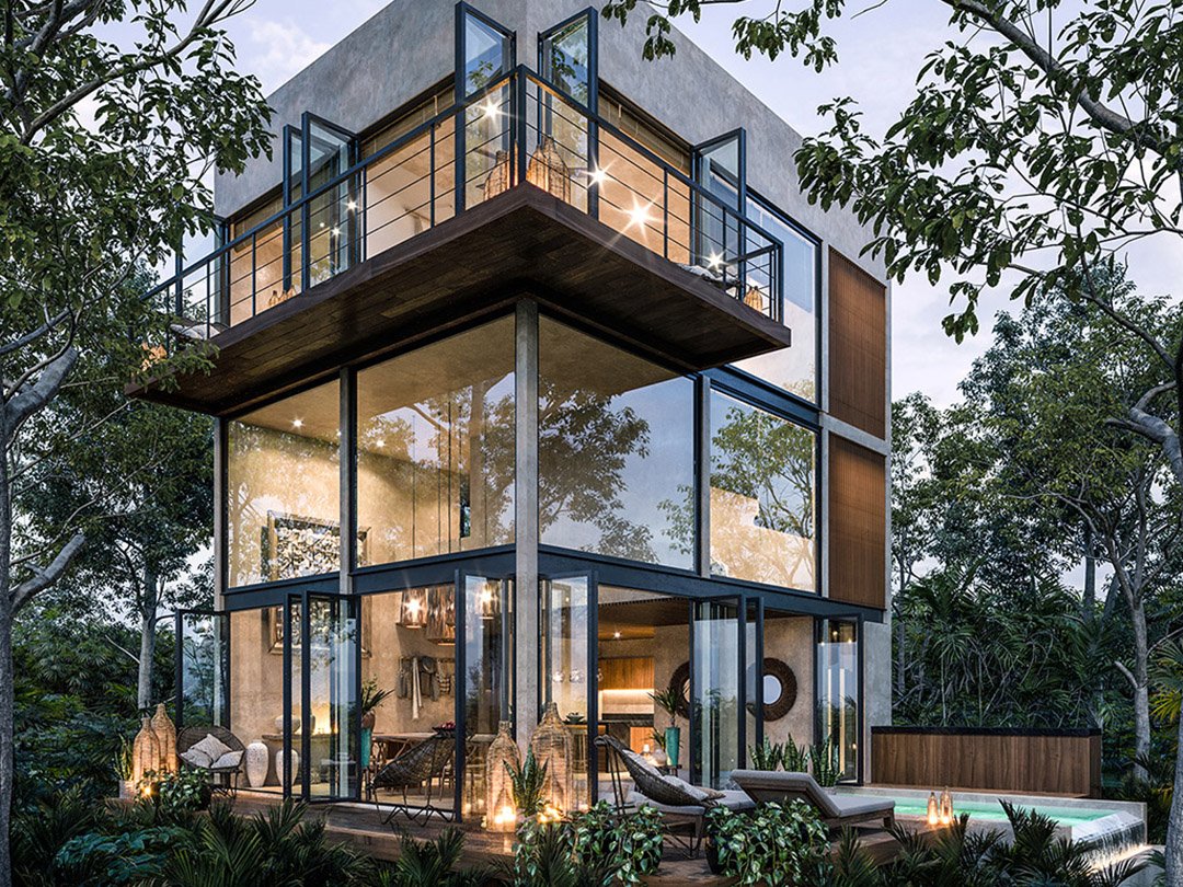 Villas de Lujo en Tulum, vacaciona e invierte.